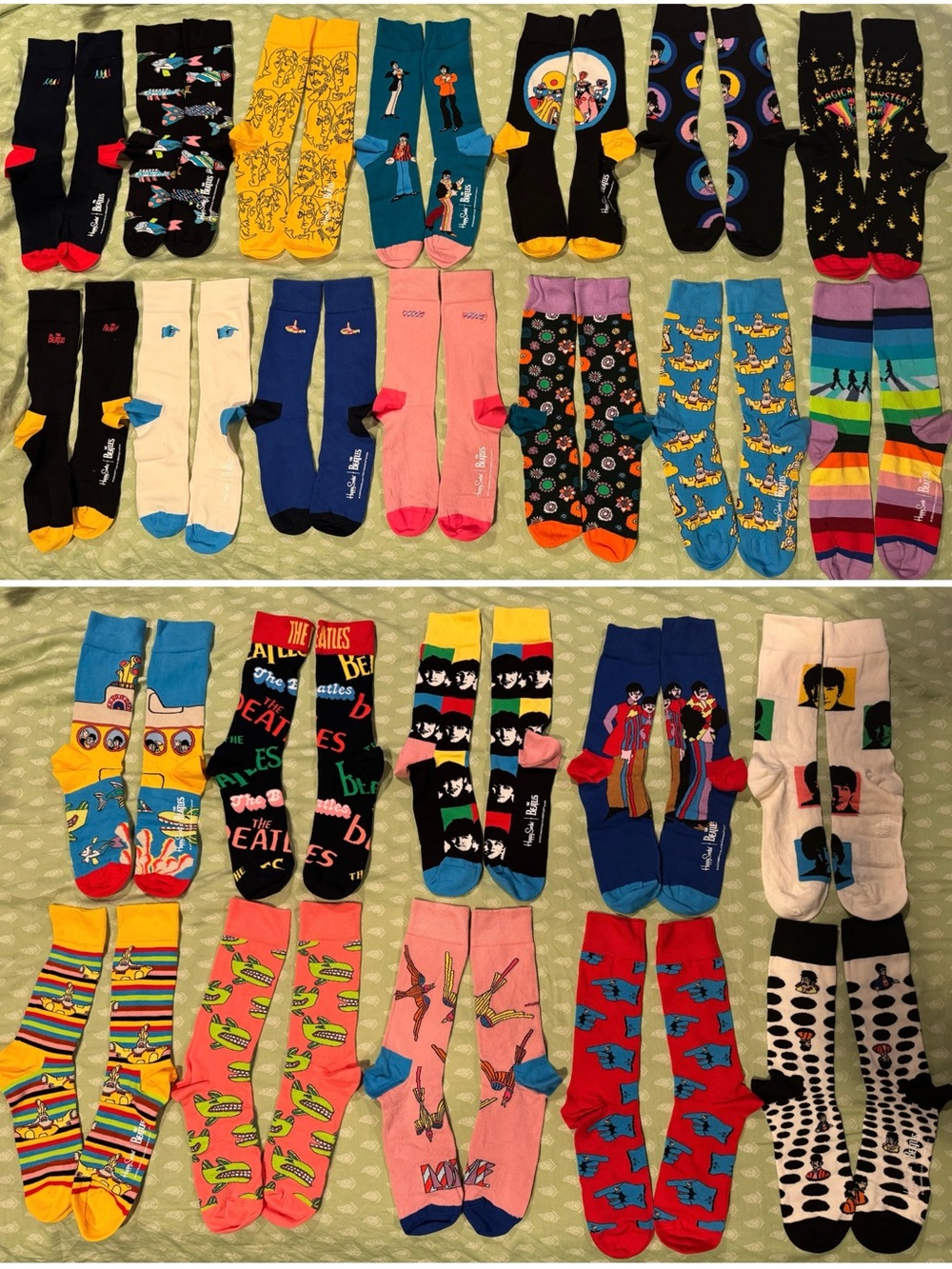 Happy Socks The Beatles Collector’s 24pk Gift Set Size 41-46 EU